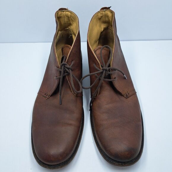 Frye Phillip Chukka Boots Mens Size 12 Brown Leather Lace Up Ankle Boots main image 6